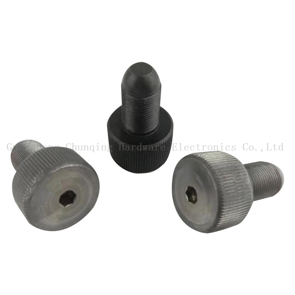 Customized Aluminum/Brass/Copper/Carbon/Stainless Steel/Titanium Knurled Head Thumb Screws