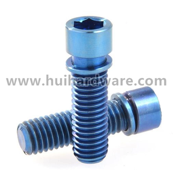 Manufacturer of Titanium/Alloy Titanium Bolt and Nut for Bicycle Use